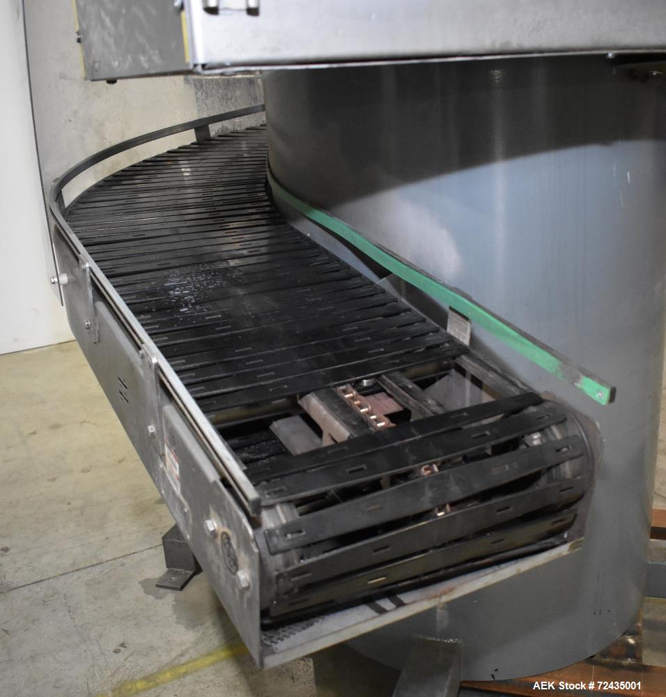 Pre-Owned Ambaflex Model SV400-1300 Spiral Conveyor for Sale